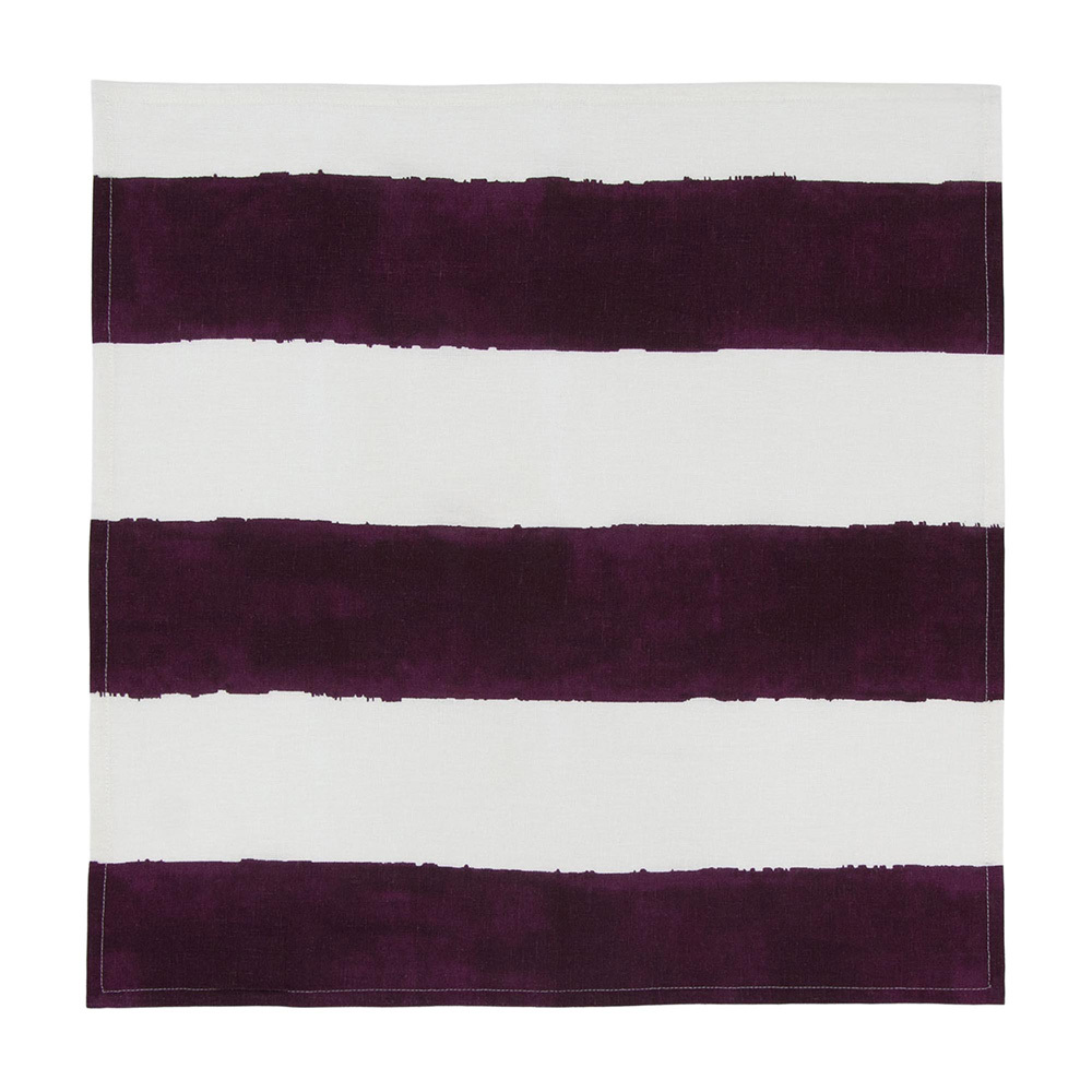 Riviera Stripe Cotton & Linen Napkins