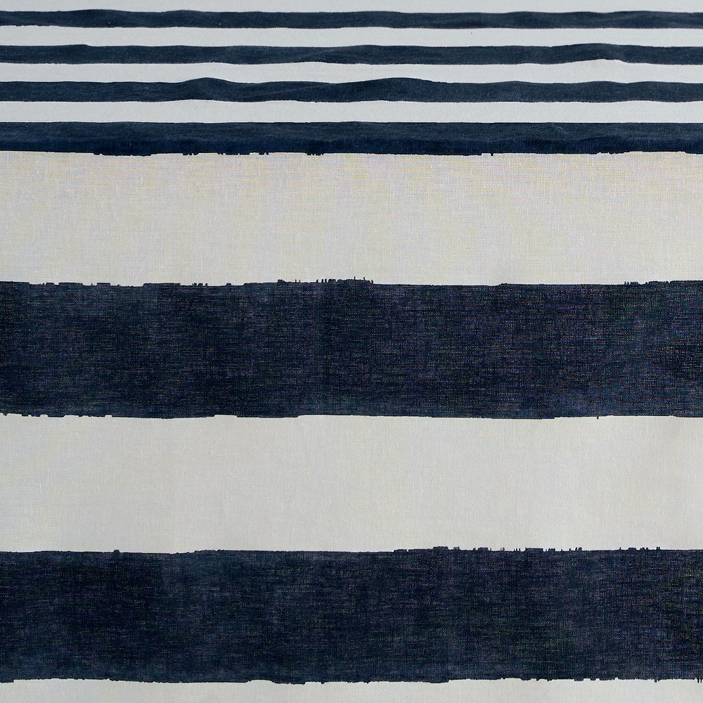 Riviera Stripe Cotton & Linen Tablecloth