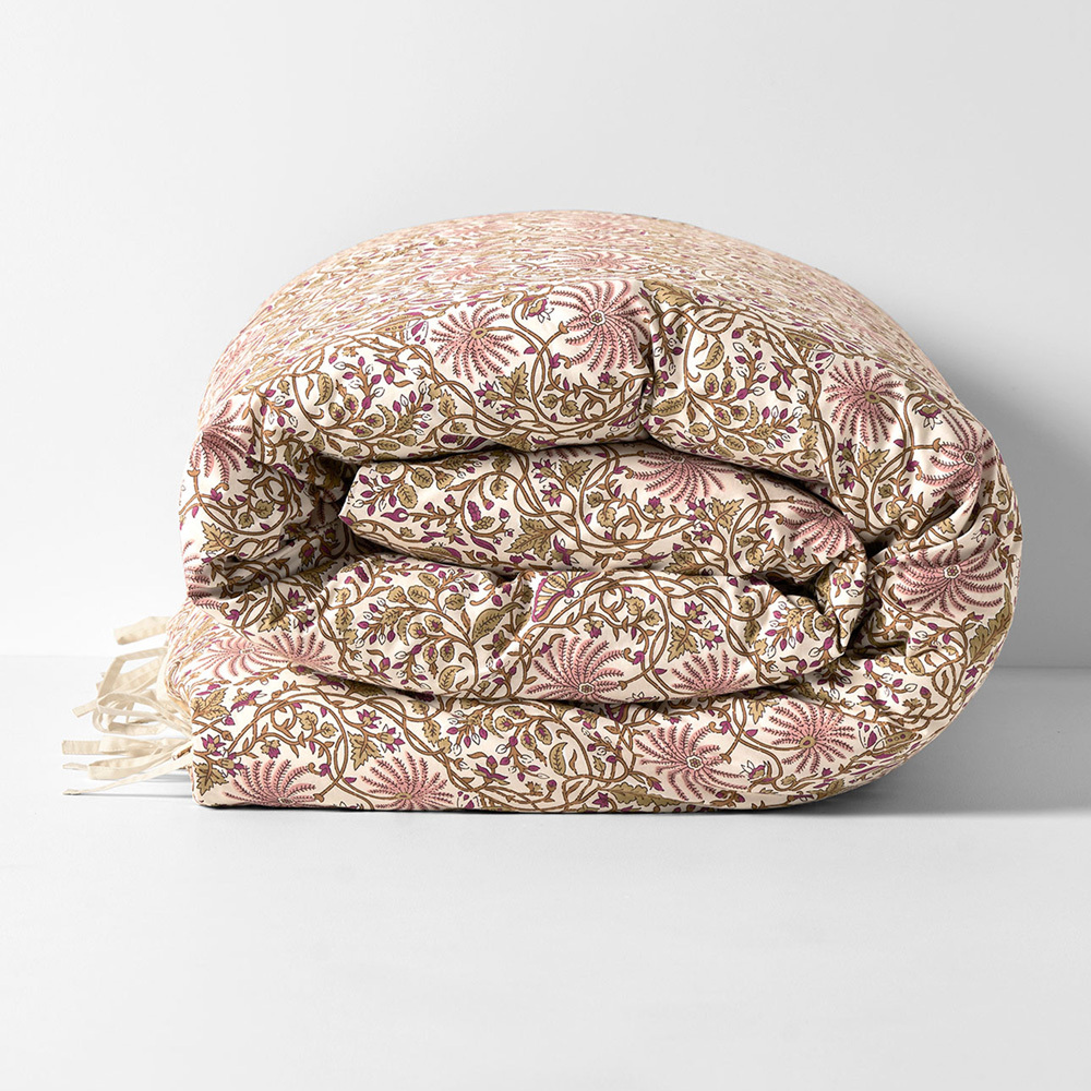 Mulberry Oasis Cotton Quilt Cover Set