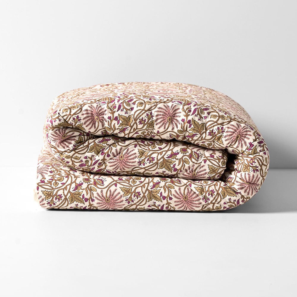 Mulberry Oasis Cotton Coverlet