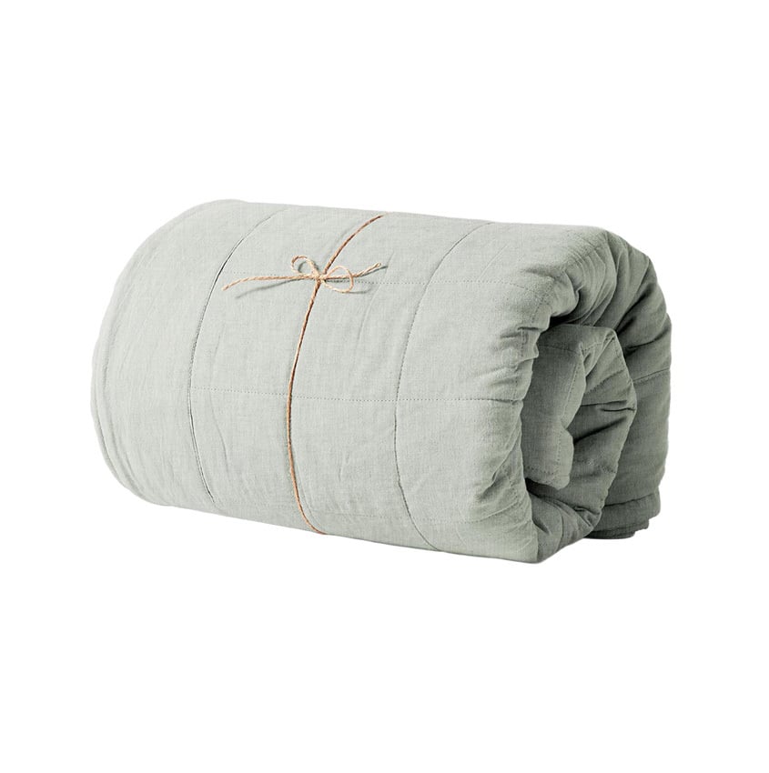 Chambray Linen & Cotton Coverlet