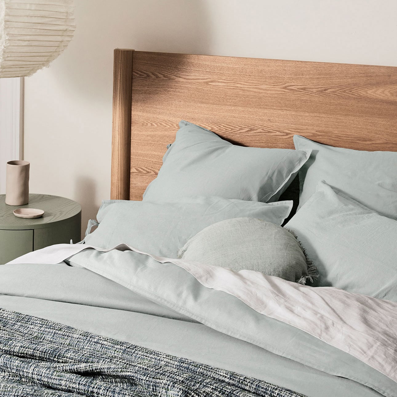 Maison Vintage Linen & Cotton Quilt Cover Set