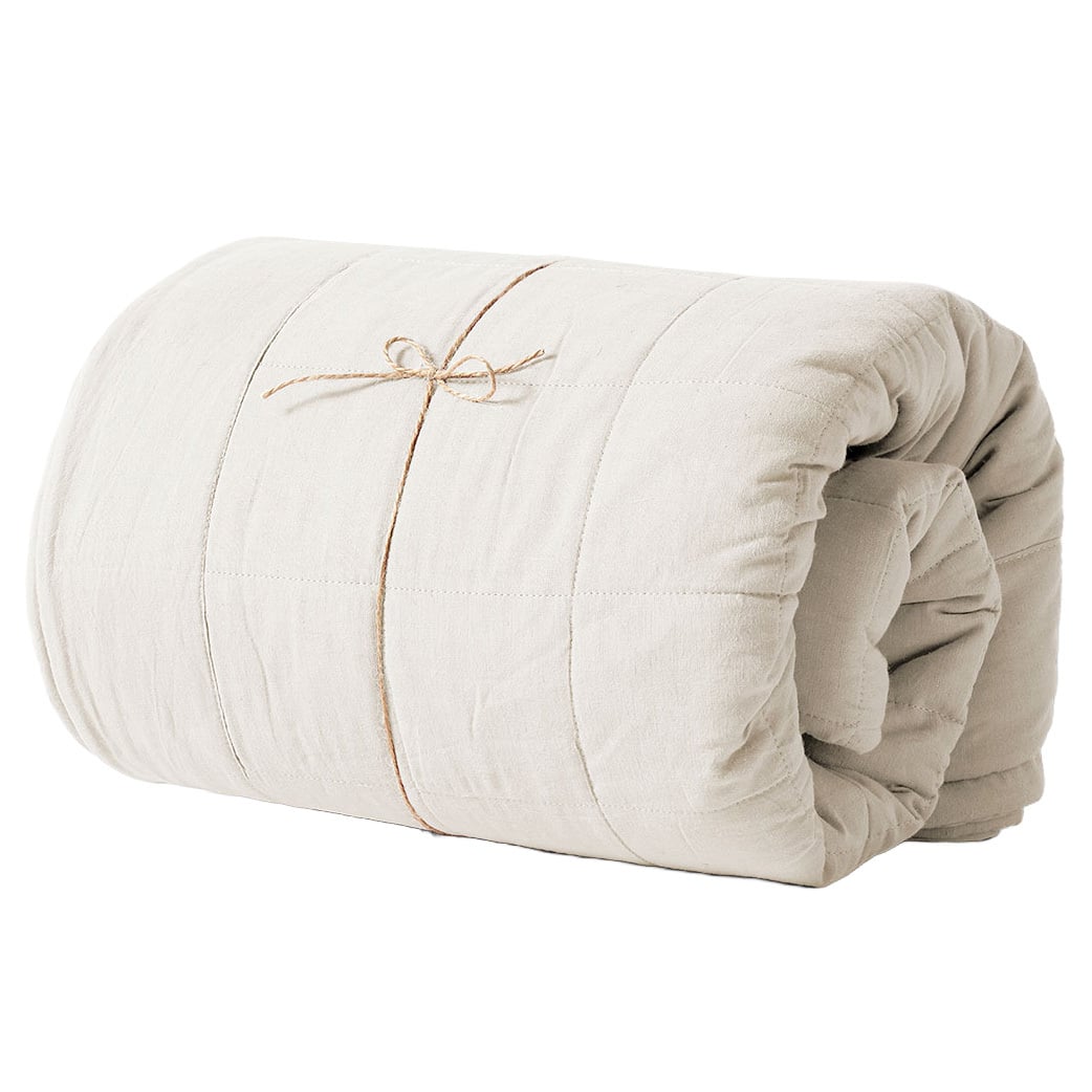 Maison Vintage Linen & Cotton Coverlet