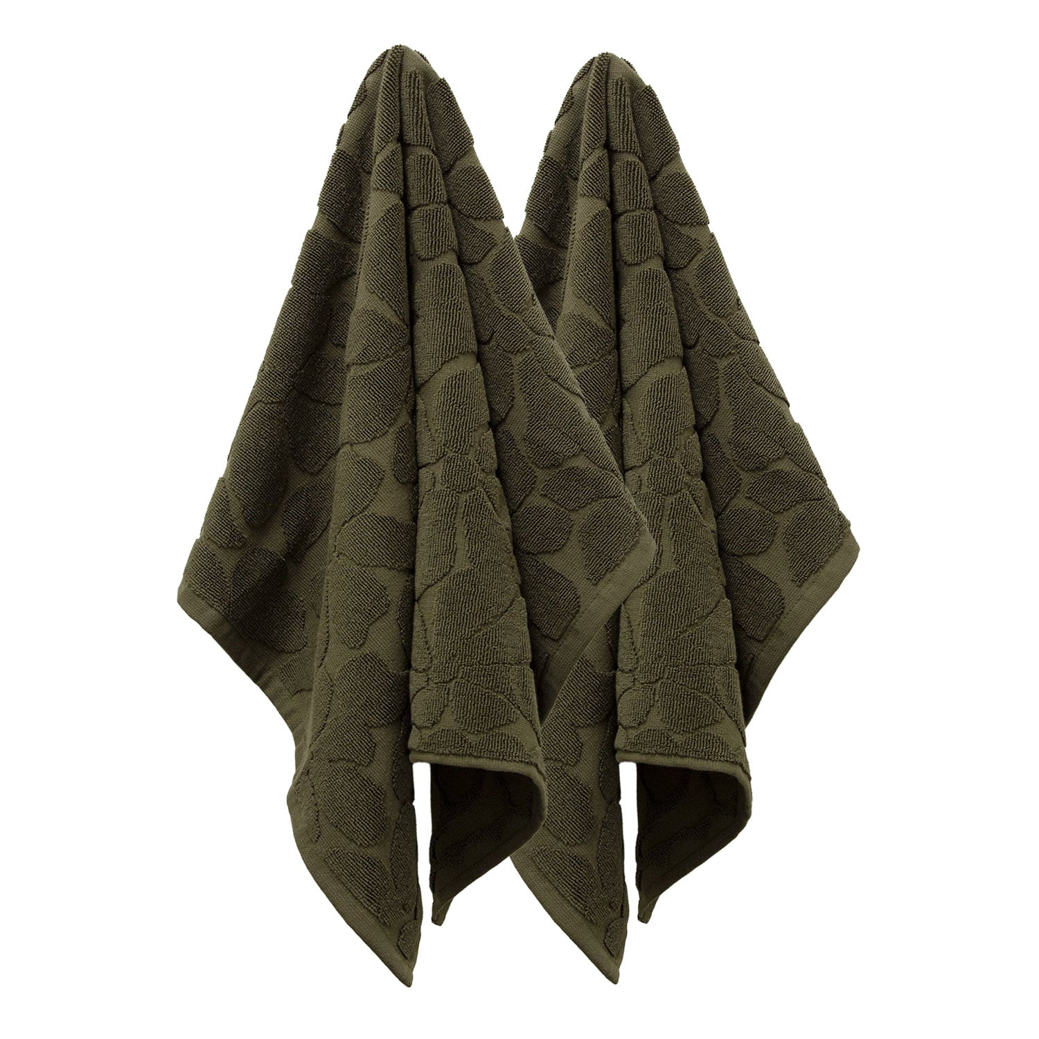 Petal Palma Cotton Tea Towels