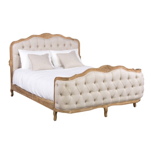 Corbeille Tufted French Bed Frame, French Bed Frame