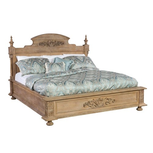 Grand King Bed Frame Temple & Webster