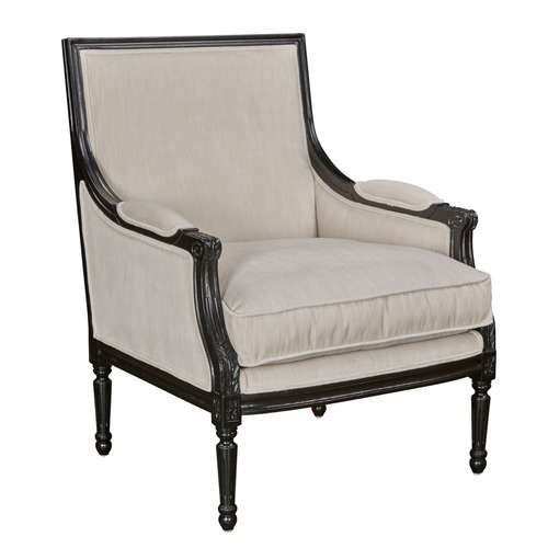 Balmoral Lane Black Victoria Velvet Arm Chair | Temple & Webster