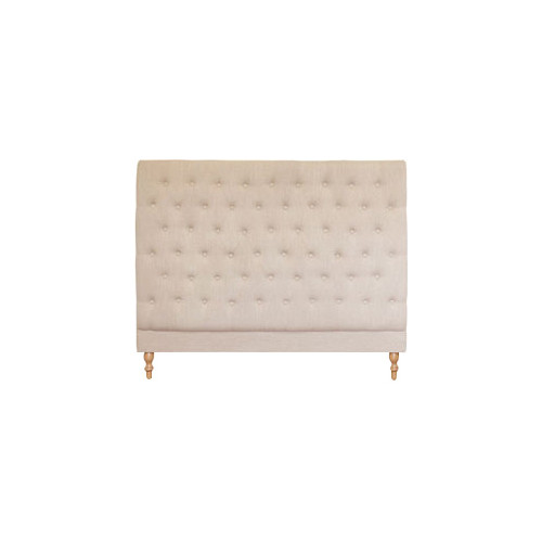 Hyde Park Home Latte Harper Chesterfield Bedhead | Temple & Webster