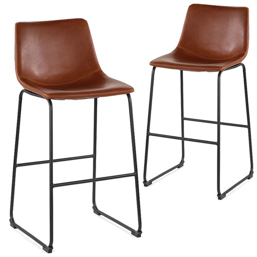 Houston Faux Leather Barstools Temple & ster