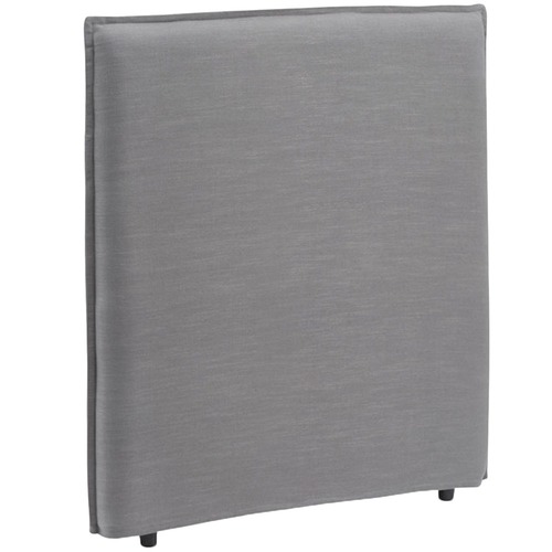 Wolf Grey Diablo Bedhead with Slipcover