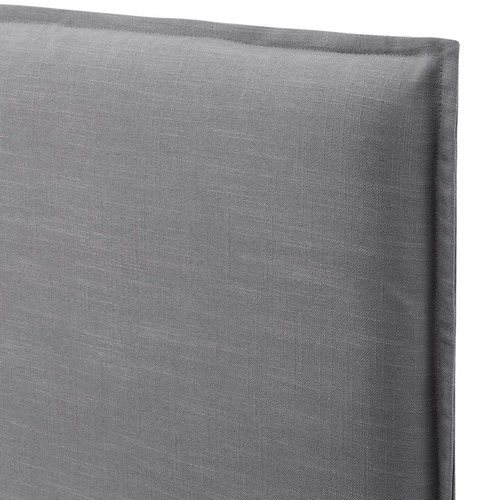 Wolf Grey Diablo Bedhead with Slipcover