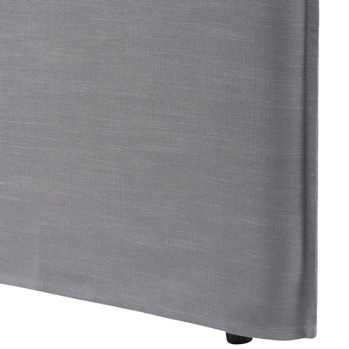 Wolf Grey Diablo Bedhead with Slipcover