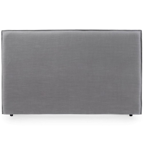 Wolf Grey Diablo Bedhead with Slipcover