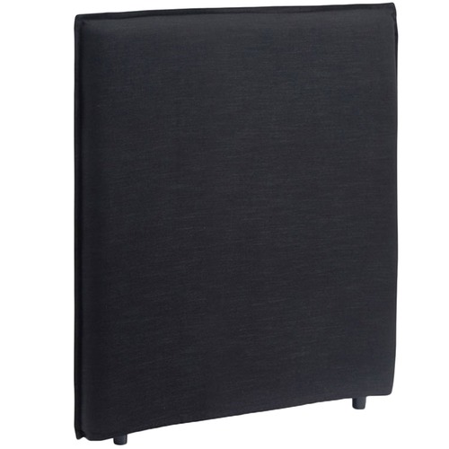 Black Diablo Bedhead with Slipcover