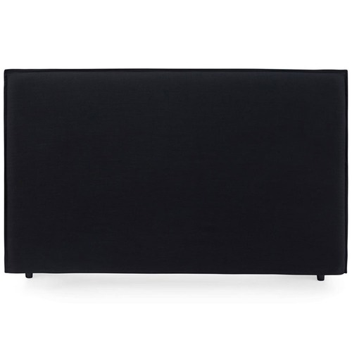 Black Diablo Bedhead with Slipcover