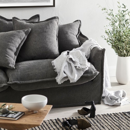 Slate Cumulus 3 Seater Sofa