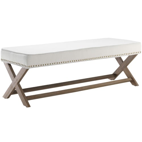 White Amalfi Dressing Bench