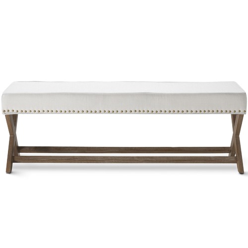 White Amalfi Dressing Bench
