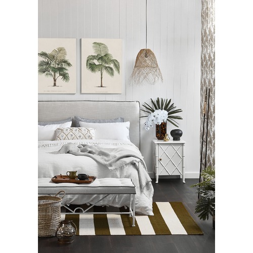 Hyde Park Home Noosa Queen Bedhead with Slipcover & Reviews Temple