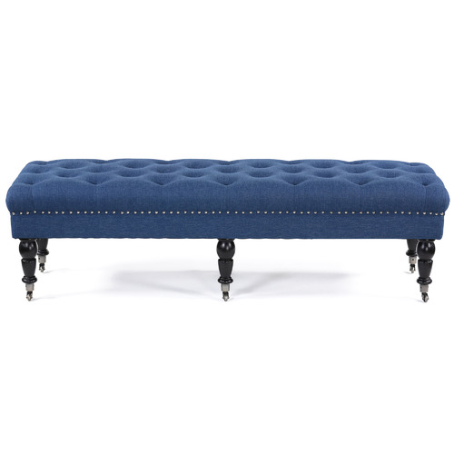Navy Emilie Dressing Bench