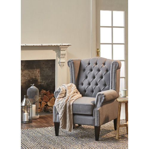 duke wingback armchair