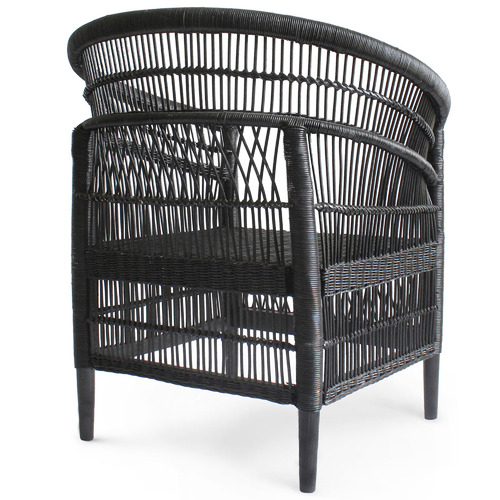 Hyde Park Home Malawi Rattan Club Chair | Temple & Webster