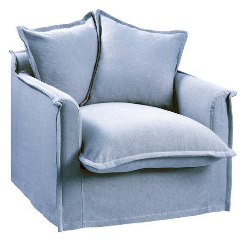 Cumulus Cotton Slipcover Armchair