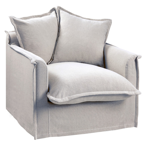 Cumulus Cotton Slipcover Armchair