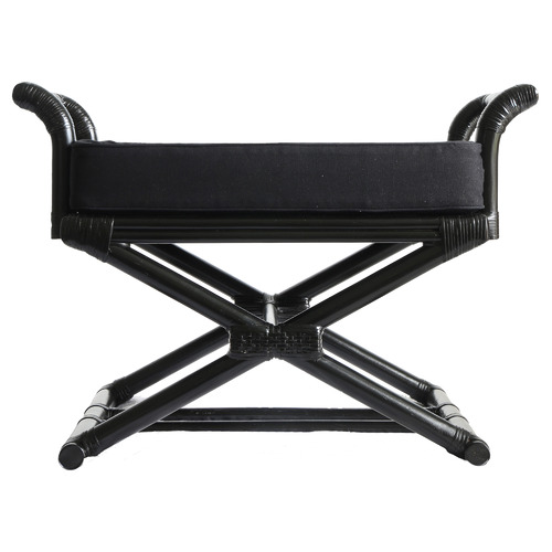 Bango Rattan Ottoman