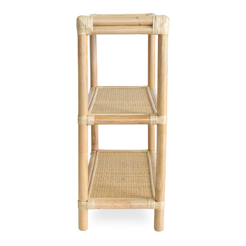 Hyde Park Home Rowan Rattan Side Table | Temple & Webster