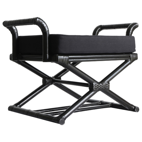 Bango Rattan Ottoman