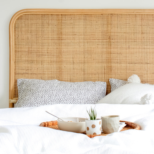 Beattie Rattan King Bedhead