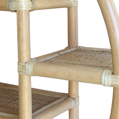 Andrews Eaton Rattan Hanging Shelf Temple & ster