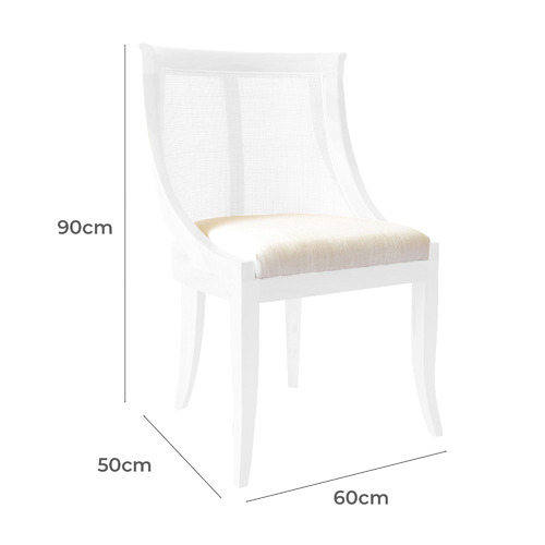 Caiden Rattan Side Chair