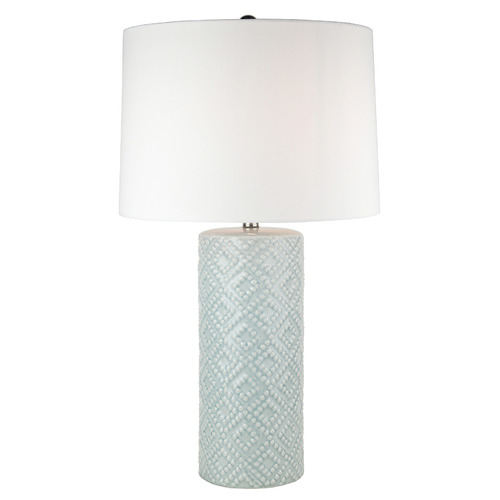 Thatcher Raised Dot Ceramic Table Lamp
