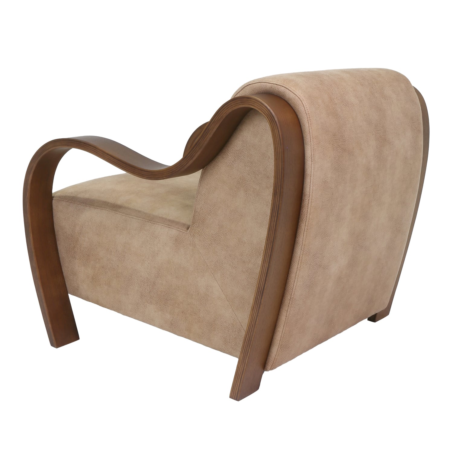 Cortland Faux Leather Accent Chair