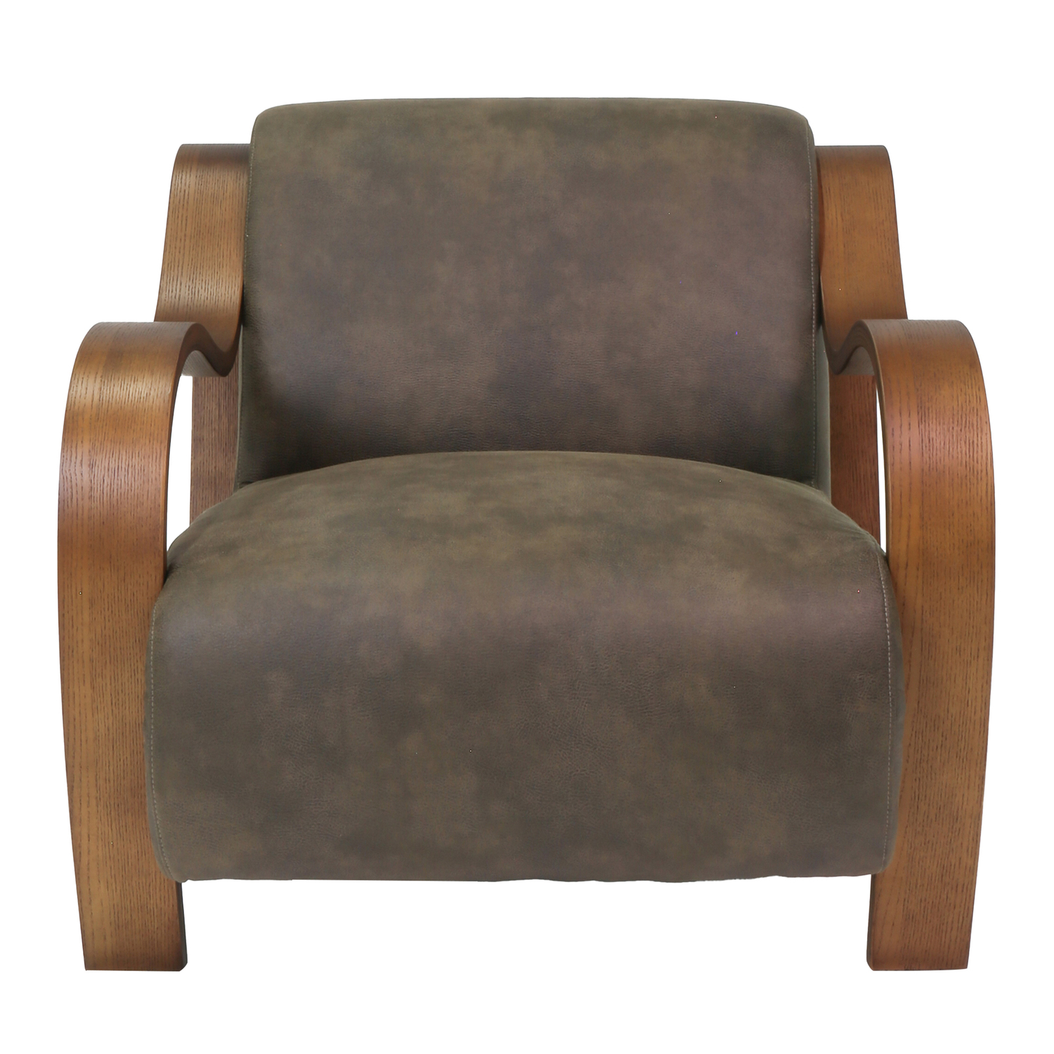Cortland Faux Leather Accent Chair