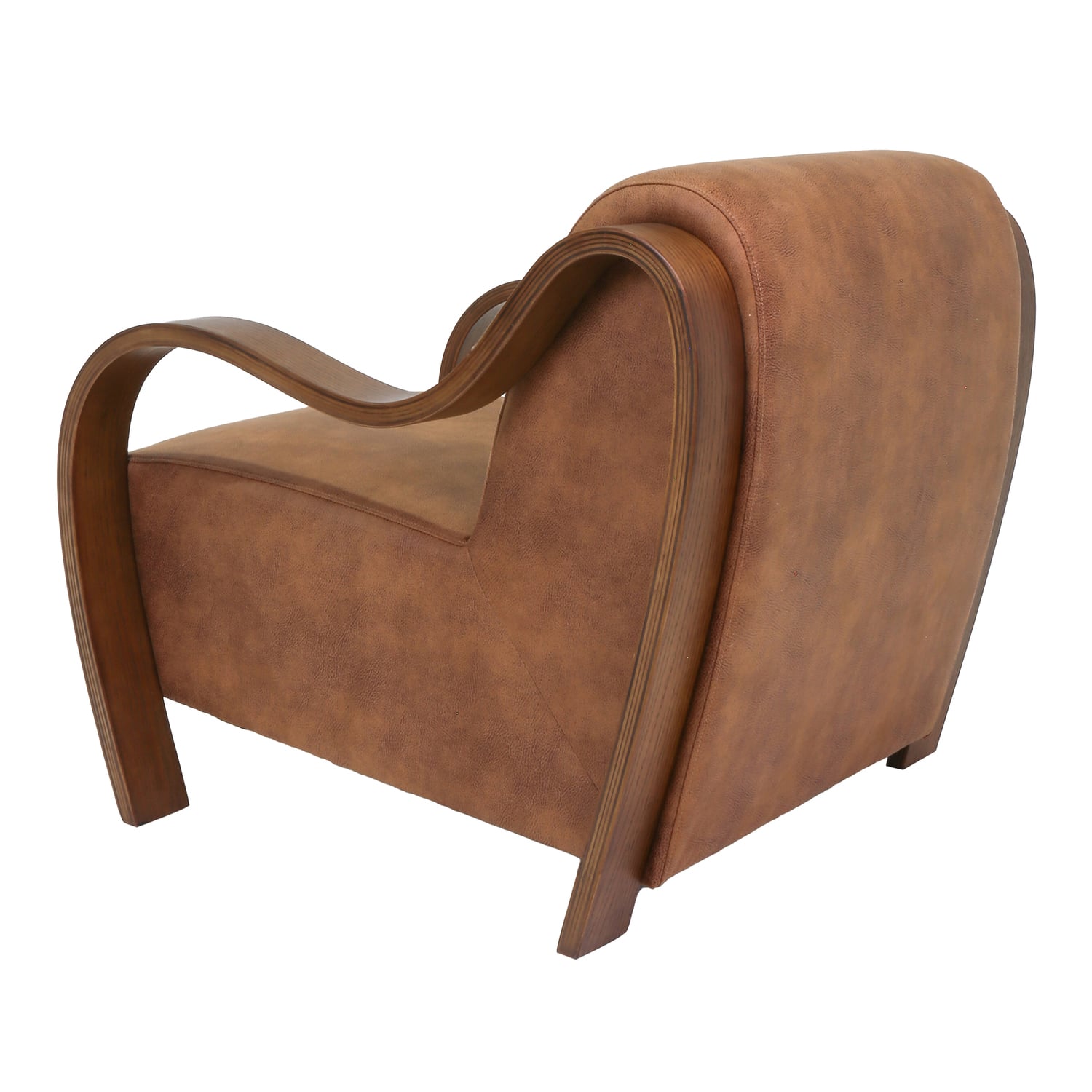 Cortland Faux Leather Accent Chair