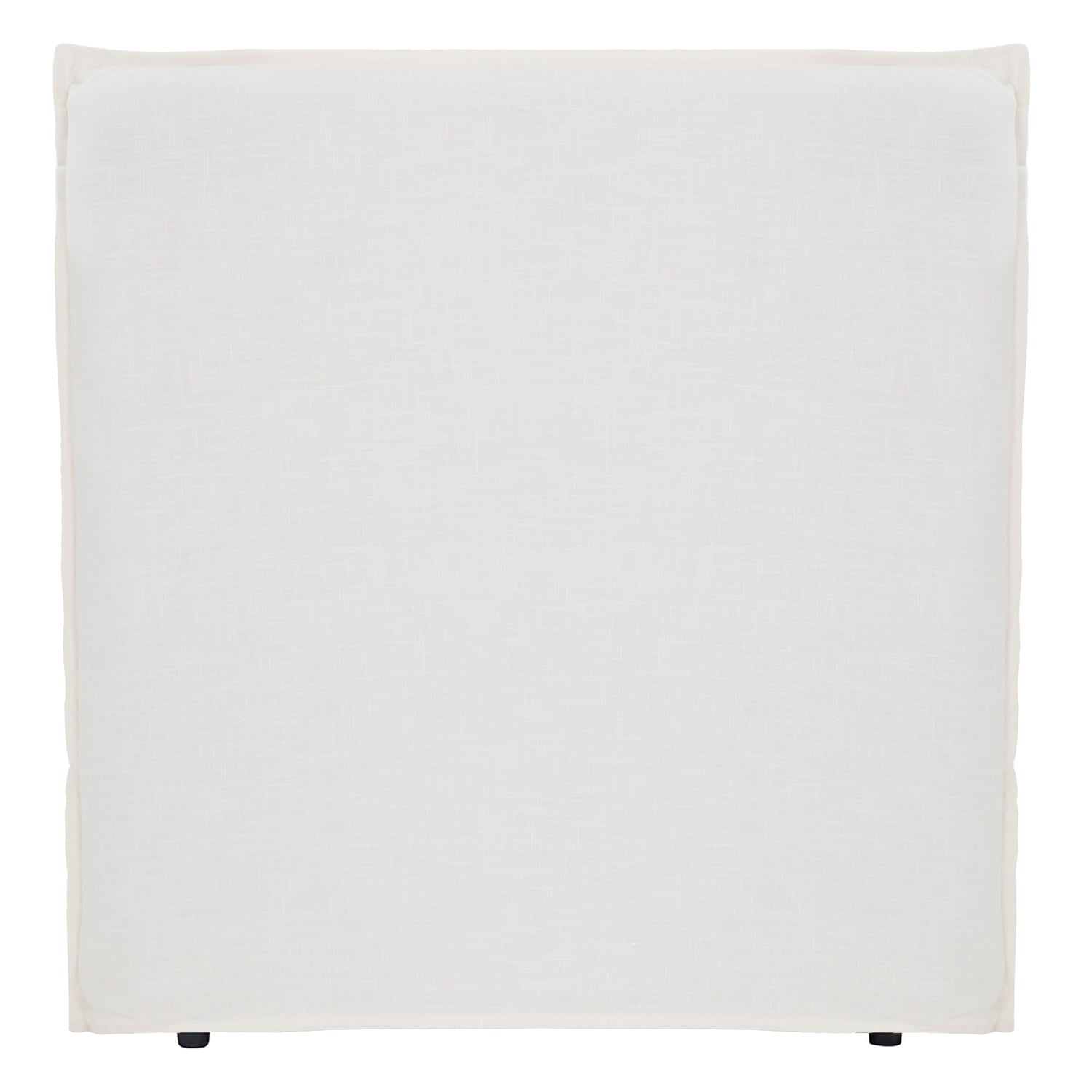 Diablo Bedhead with Linen-Look Slipcover