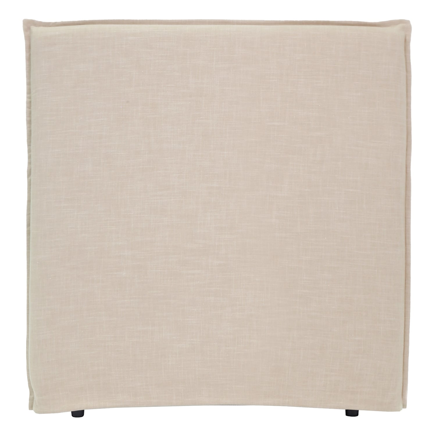 Diablo Bedhead with Linen-Look Slipcover