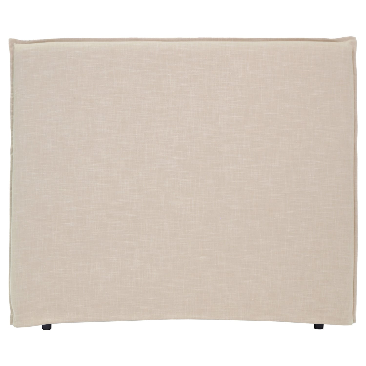 Diablo Bedhead with Linen-Look Slipcover