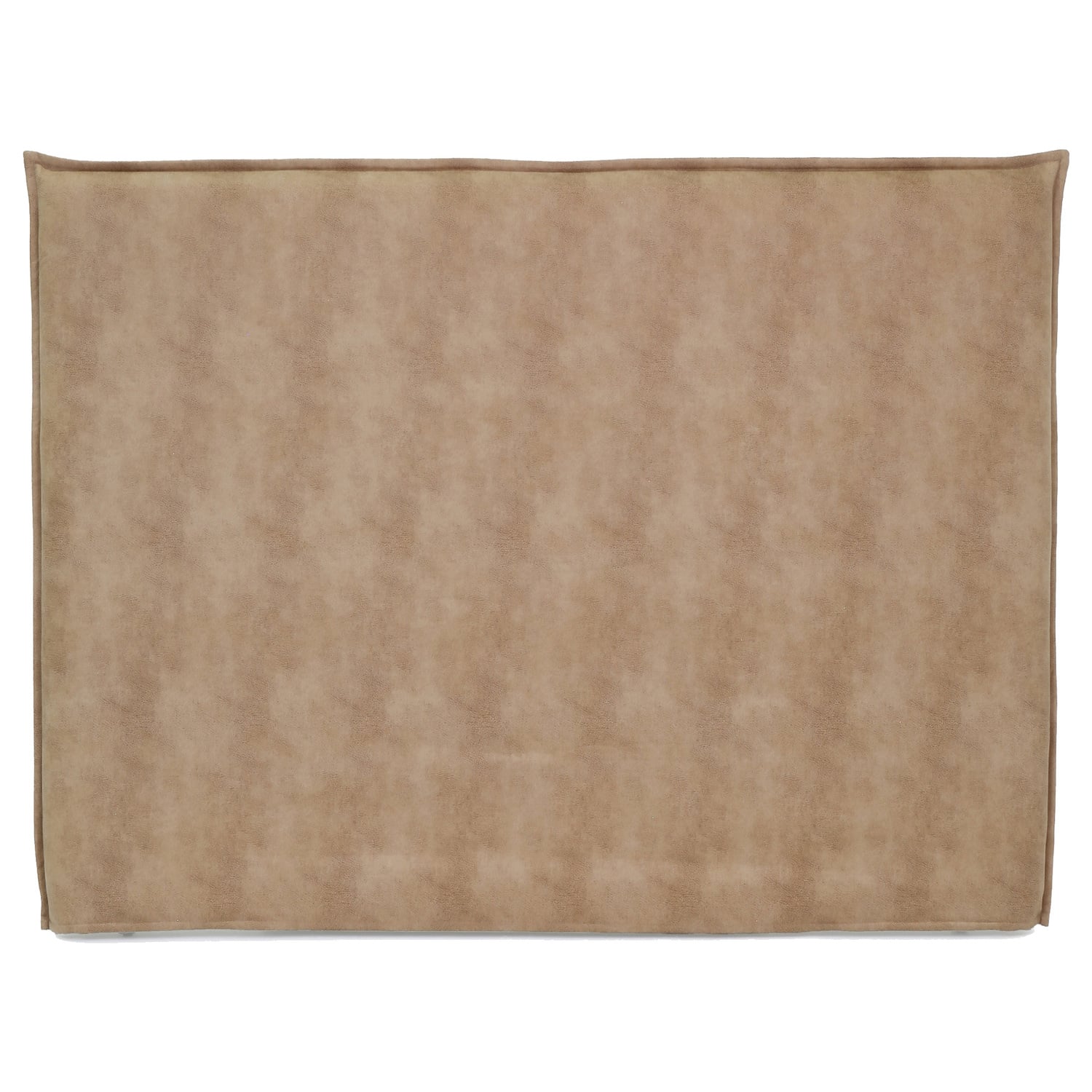 Diablo Bedhead with Leather-Look Slipcover