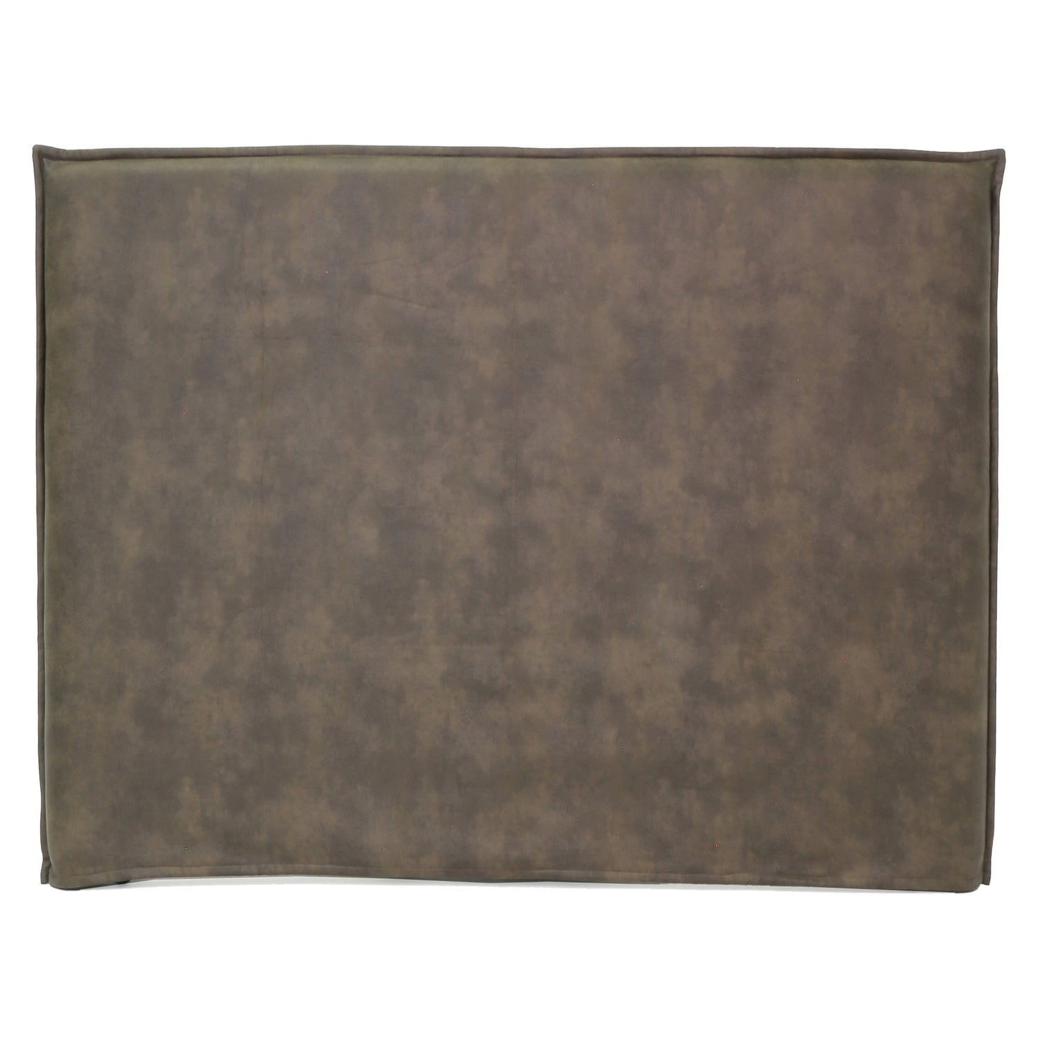 Diablo Bedhead with Leather-Look Slipcover