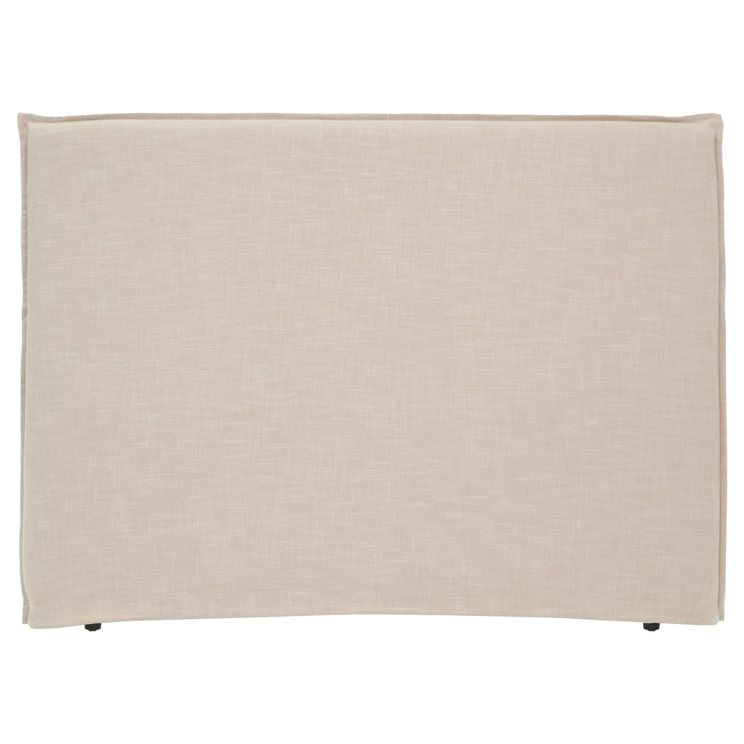 Diablo Bedhead with Linen-Look Slipcover