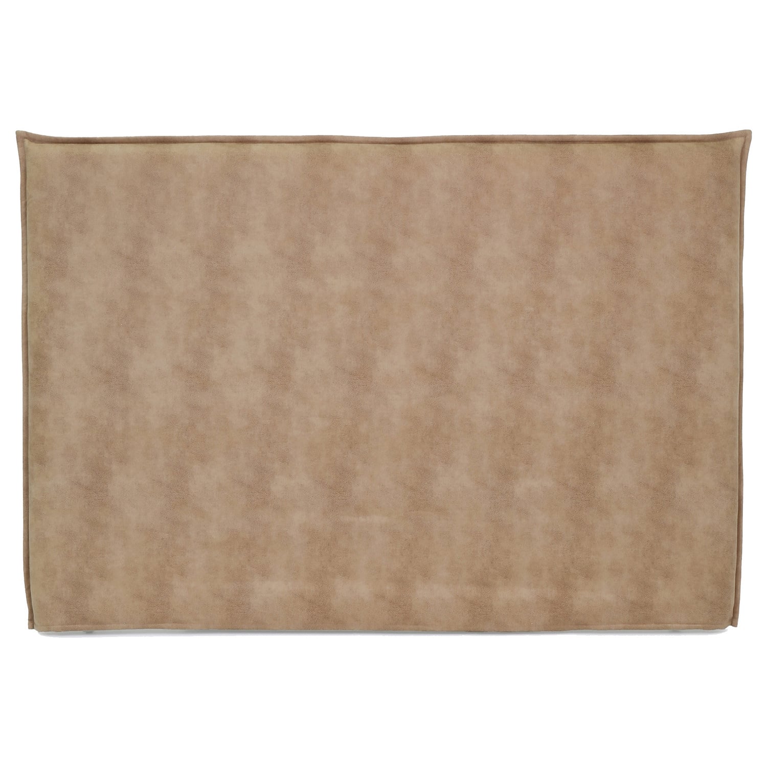 Diablo Bedhead with Leather-Look Slipcover