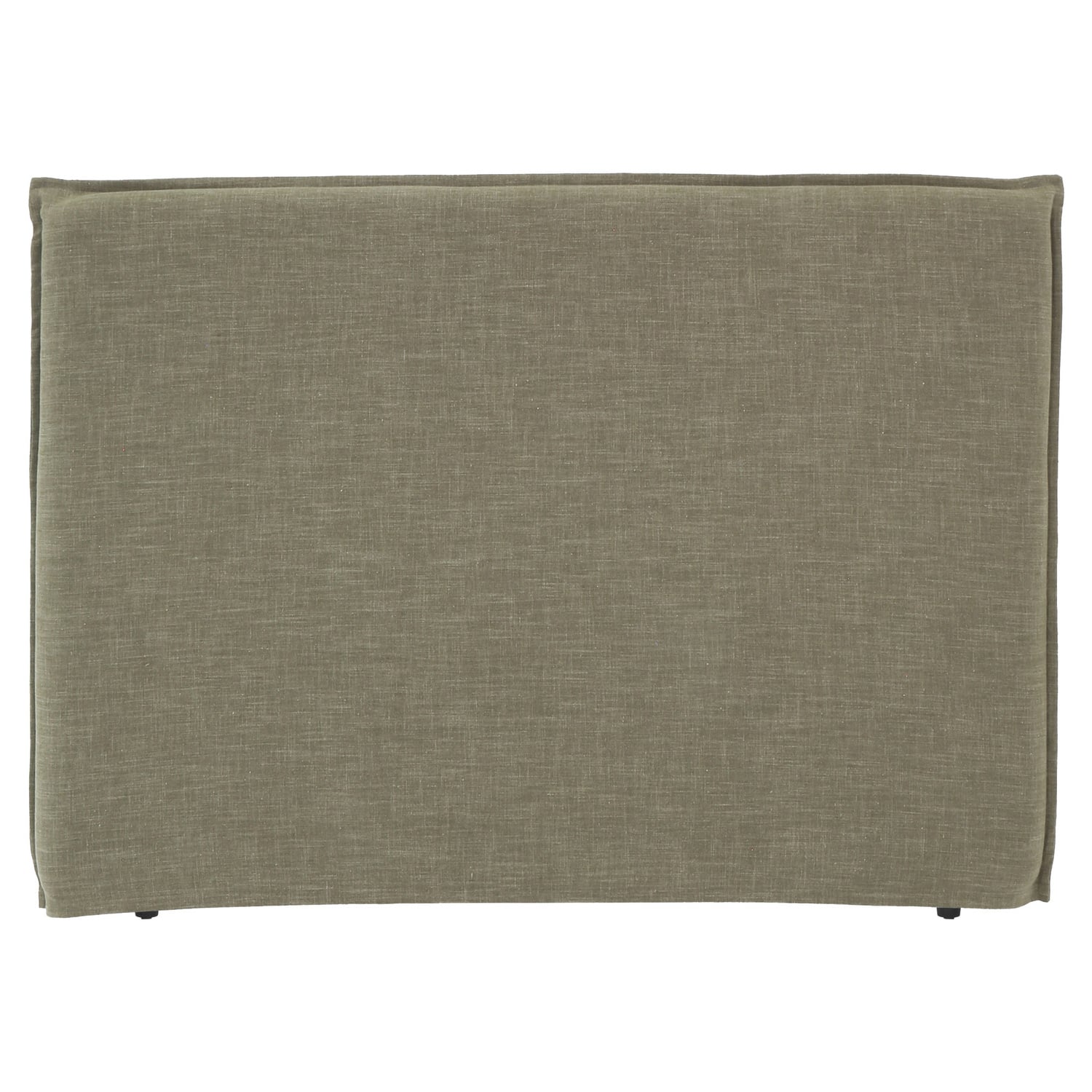 Diablo Bedhead with Linen-Look Slipcover