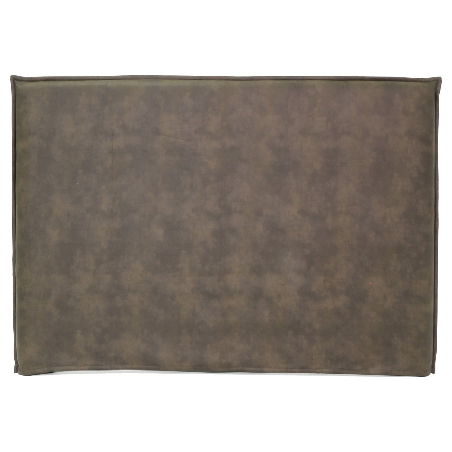 Diablo Bedhead with Leather-Look Slipcover
