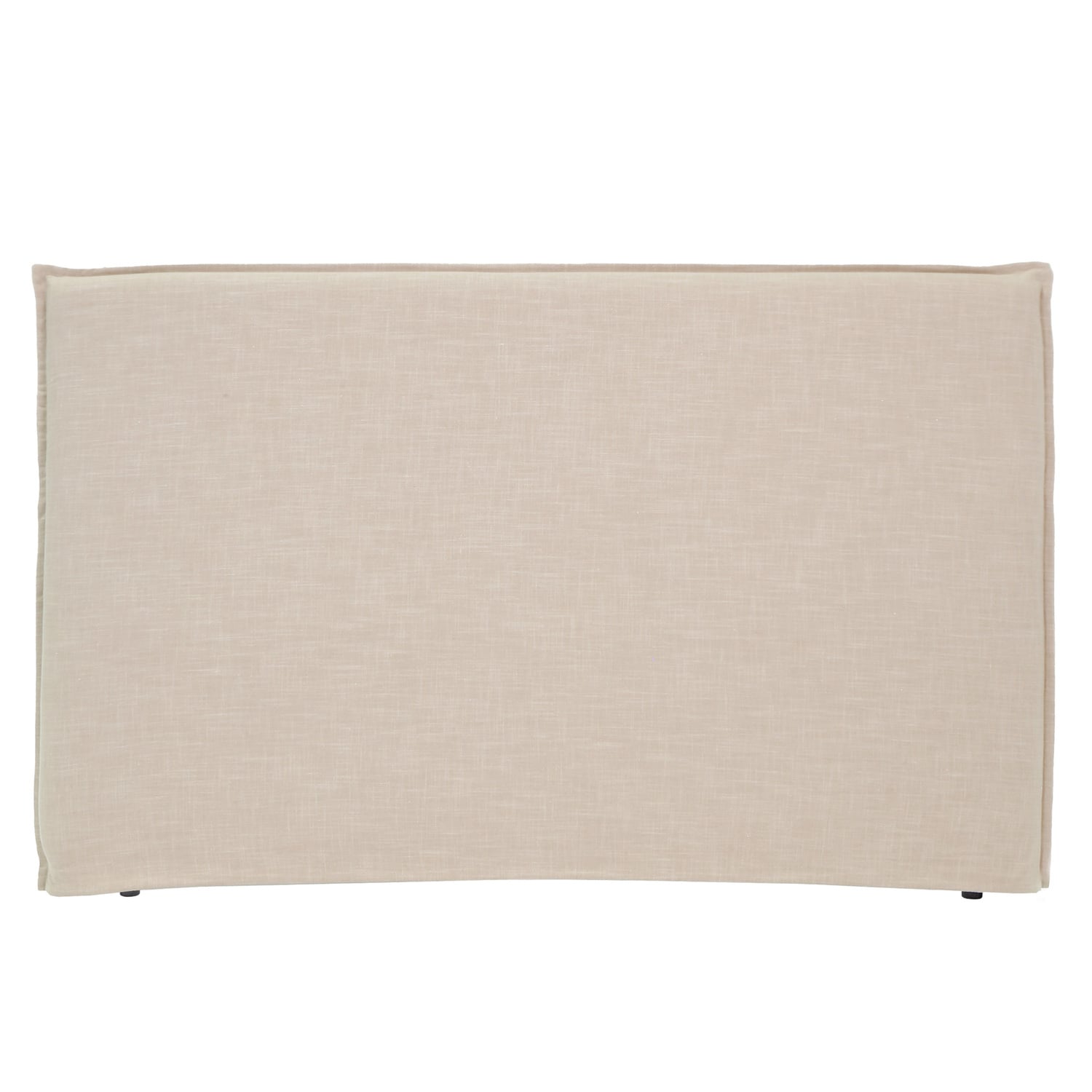 Diablo Bedhead with Linen-Look Slipcover