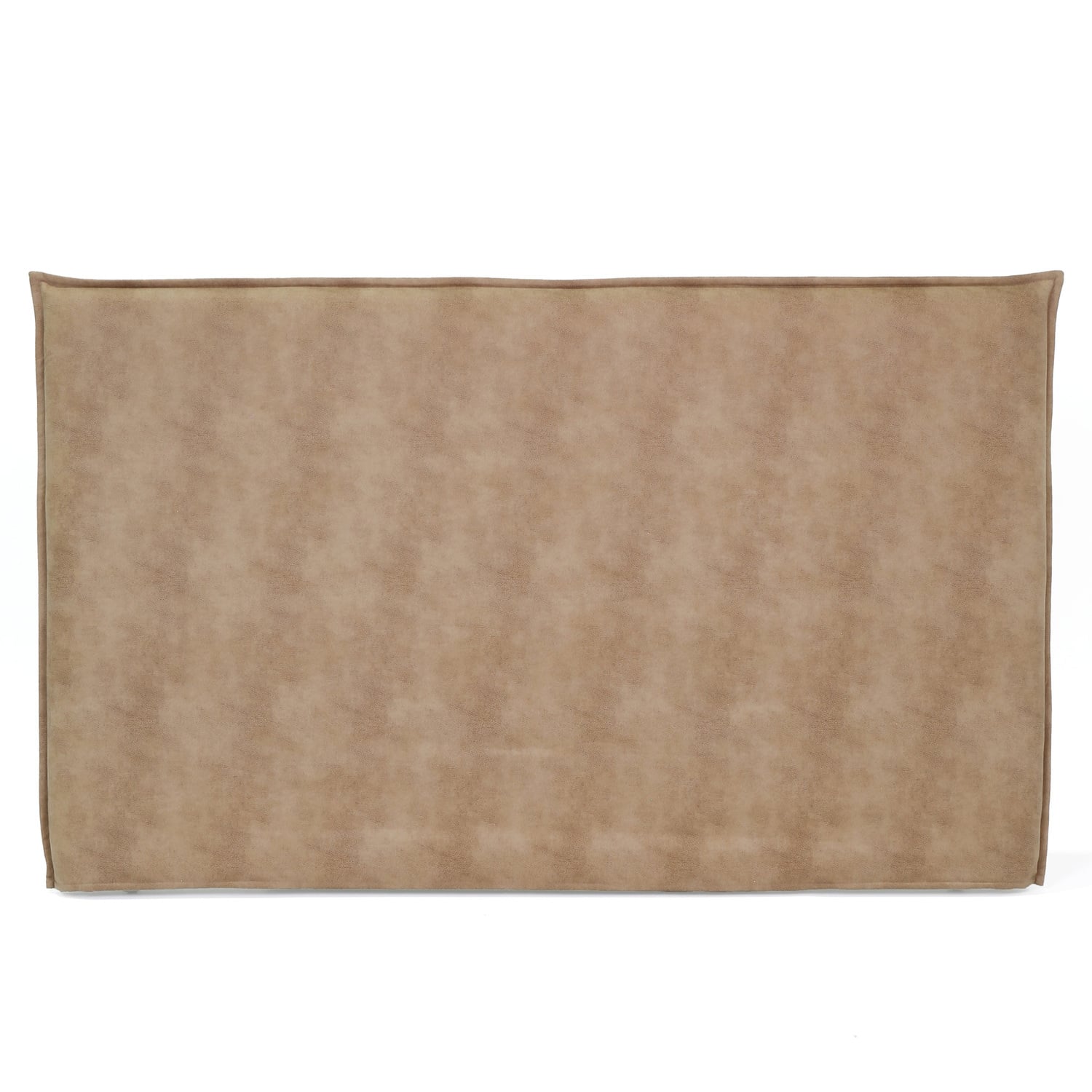 Diablo Bedhead with Leather-Look Slipcover