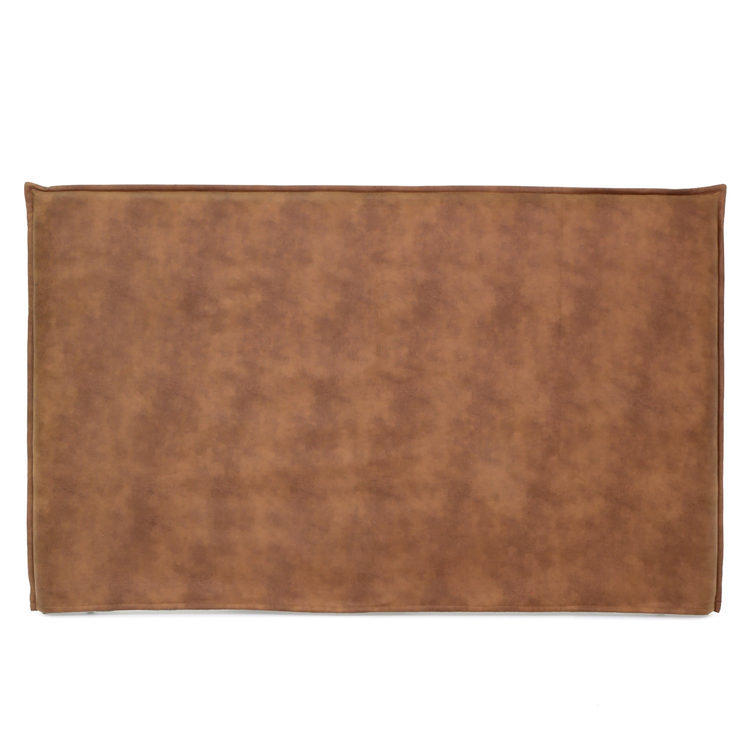 Diablo Bedhead with Leather-Look Slipcover